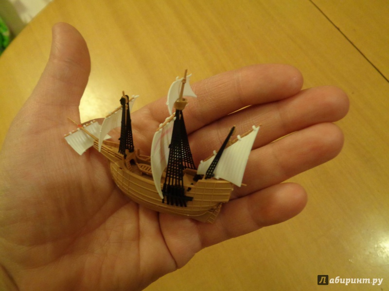 Иллюстрация 4 из 18 для Флагманский корабль Христофора Колумба "Санта-Мария" (6510) | Лабиринт - игрушки. Источник: ЕККА