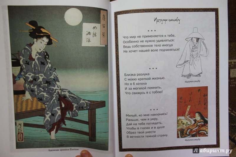 Иллюстрация 14 из 21 для Классическая японская поэзия | Лабиринт - книги. Источник: . NastasiaBu