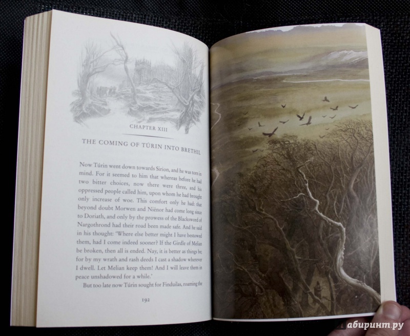 Иллюстрация 24 из 46 для The Children of Hurin - Tolkien John Ronald Reuel | Лабиринт - книги. Источник: Кутукова  Галина