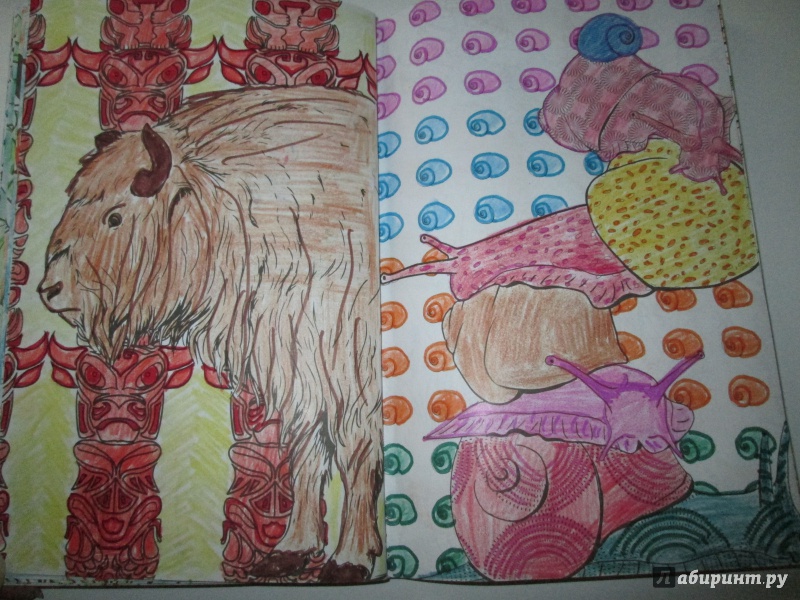 Иллюстрация 34 из 44 для Удивительные животные. Мини-раскраска-антистресс для творчества и вдохновения | Лабиринт - книги. Источник: Langsknetta