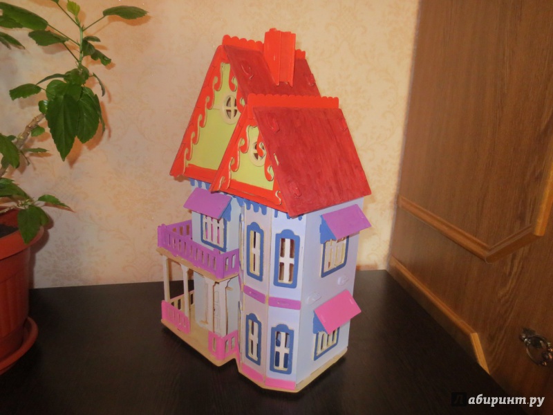 Иллюстрация 13 из 22 для Сборная модель "Готический дом" малый (G-DH001) | Лабиринт - игрушки. Источник: Анечка
