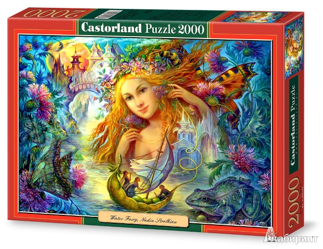 Иллюстрация 1 из 12 для Puzzle, 2000 элементов, "Водная фея" (C-200429-NEW) | Лабиринт - игрушки. Источник: Lucid Dream