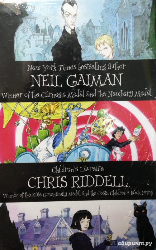 Иллюстрация 7 из 55 для Neil Gaiman & Chris Riddell 3-book Box Set - Neil Gaiman | Лабиринт - книги. Источник: Tatiana Sheehan