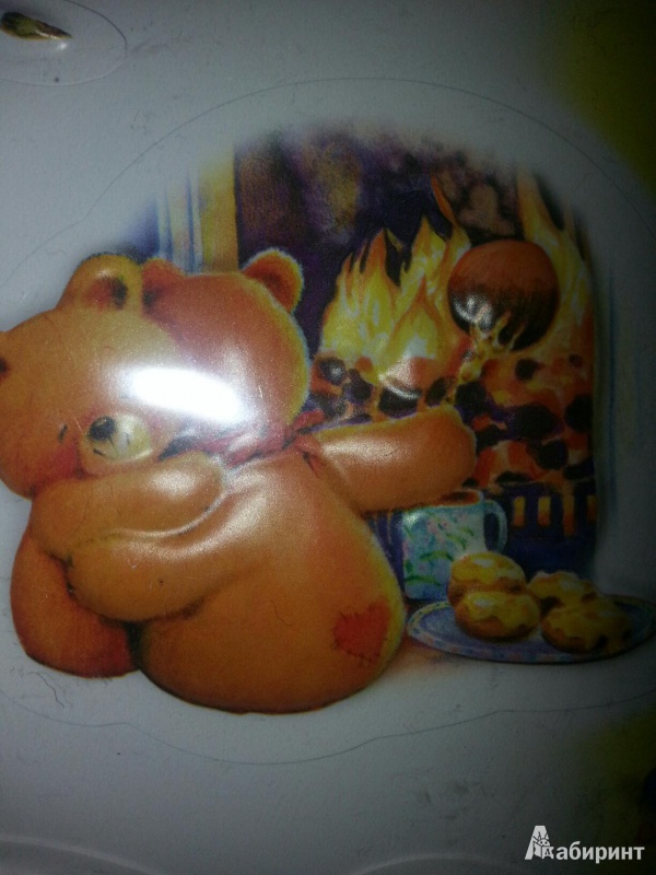Иллюстрация 4 из 7 для 3D стикеры "Медведи" STRRIT-007 (307007) | Лабиринт - игрушки. Источник: laska-nv