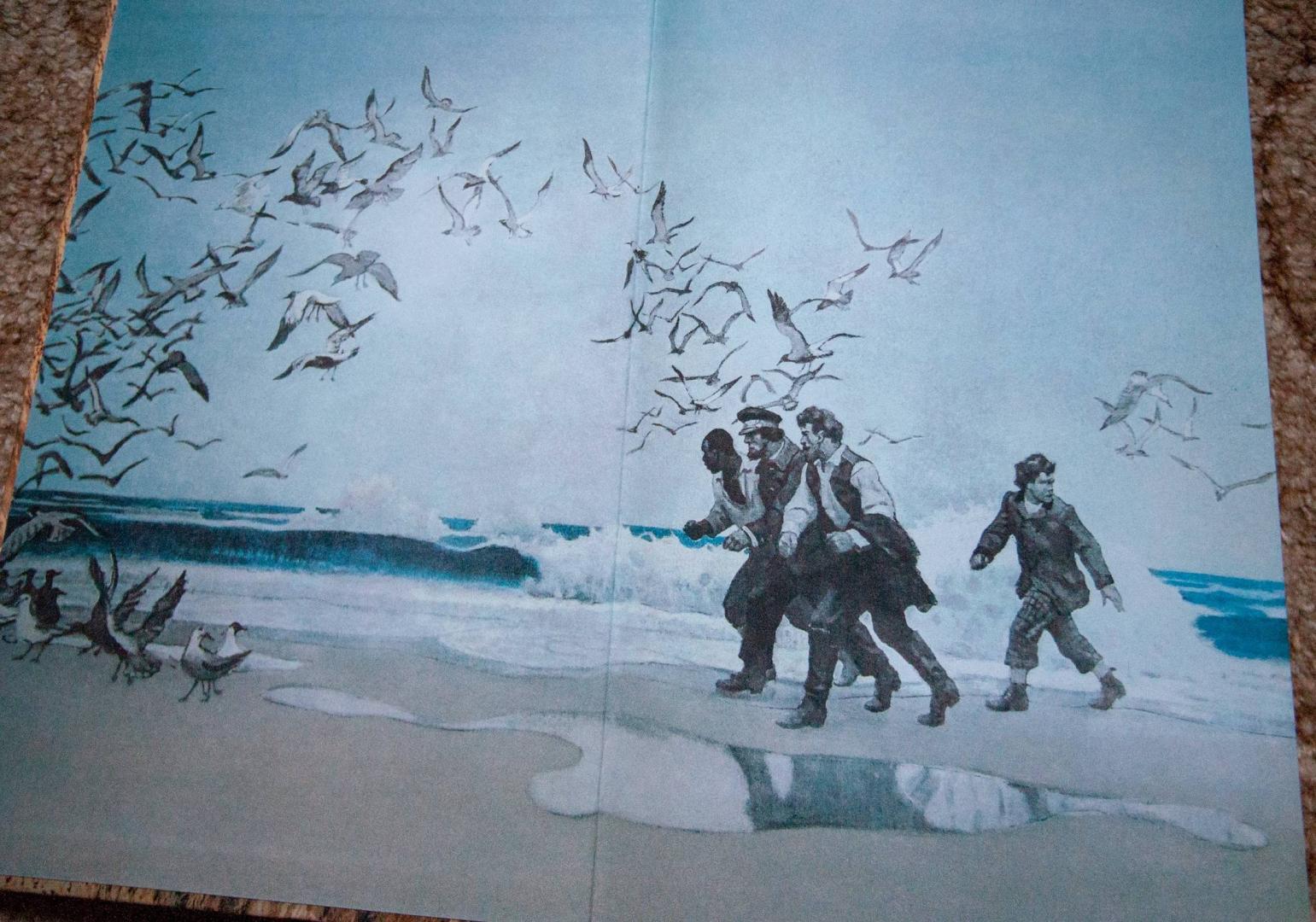 Иллюстрация 41 из 44 для Таинственный остров - Жюль Верн | Лабиринт - книги. Источник: Травкин  Сергей