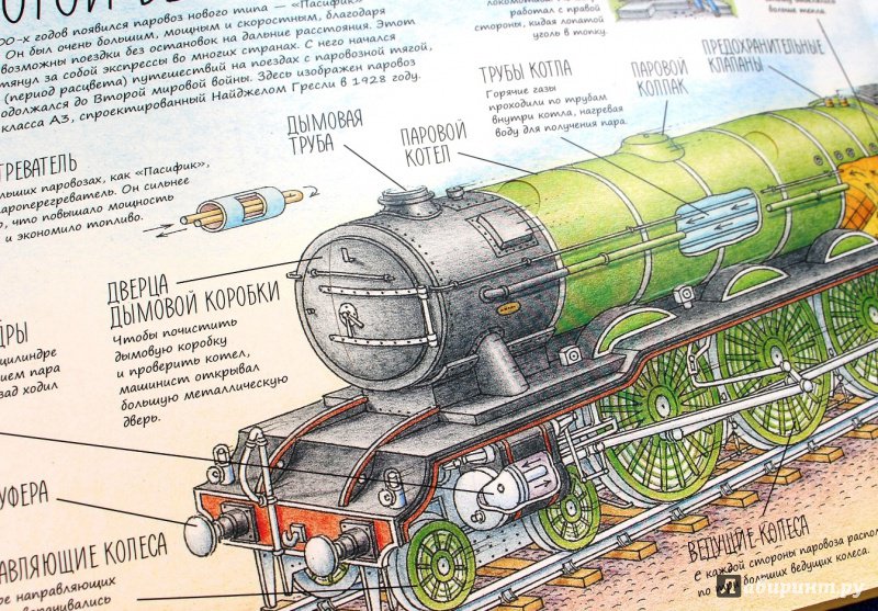 Иллюстрация 60 из 98 для Удивительные поезда - Йен Грэм | Лабиринт - книги. Источник: Мама-Почитайка