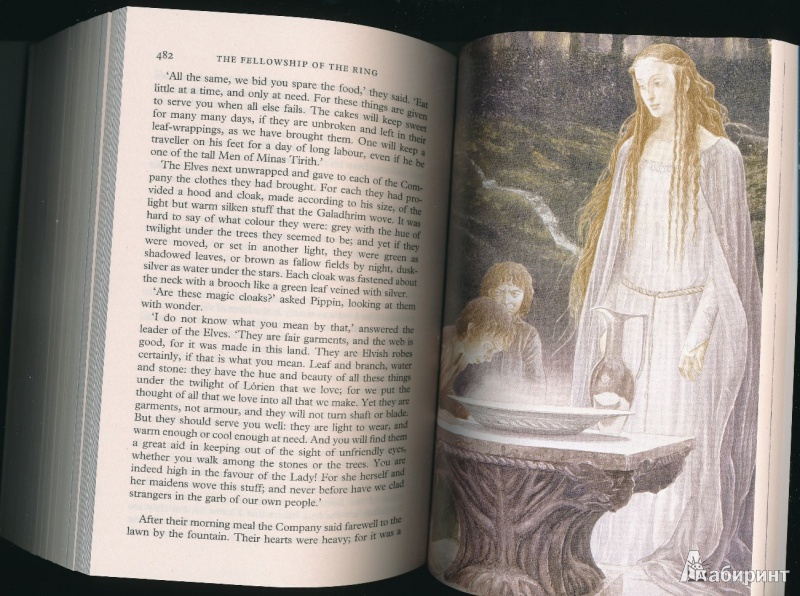 Иллюстрация 12 из 14 для Lord of the Rings: The Fellowship of the Ring. Part 1 - Tolkien John Ronald Reuel | Лабиринт - книги. Источник: Rishka Amiss