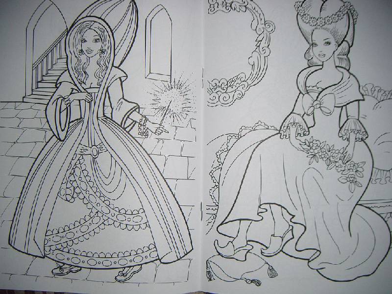 Иллюстрация 6 из 6 для Раскраска: Феи из сказок | Лабиринт - книги. Источник: Iwolga