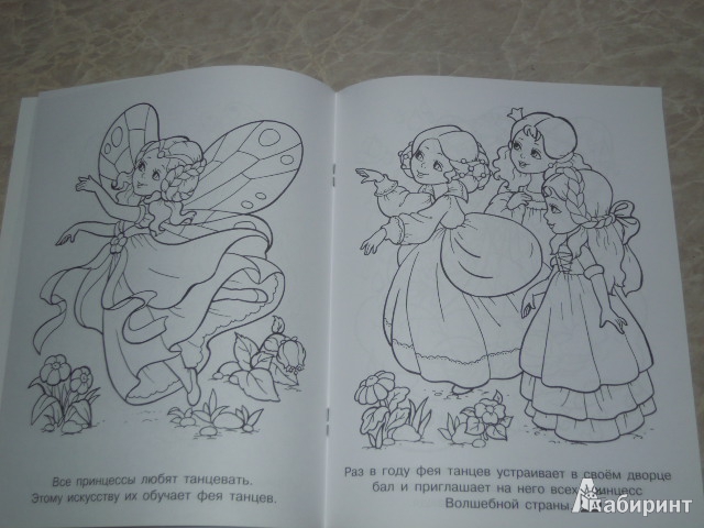 Иллюстрация 11 из 16 для Раскраска "Феи и принцессы" | Лабиринт - книги. Источник: Iwolga