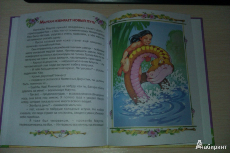 Иллюстрация 9 из 15 для Рассказы о Маугли - Редьярд Киплинг | Лабиринт - книги. Источник: galchonok755