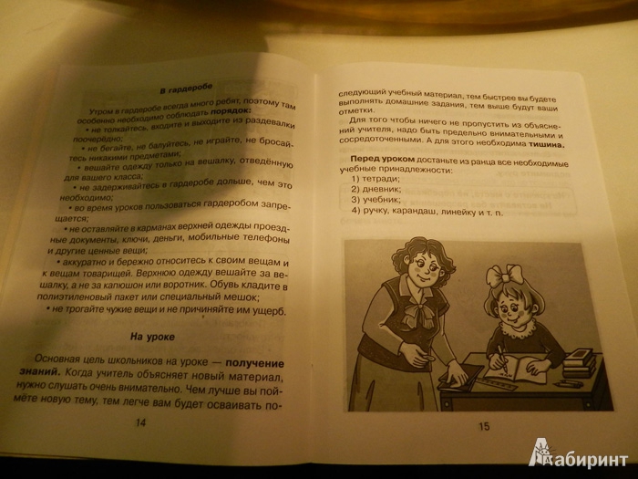 Иллюстрация 12 из 16 для Правила поведения в школе - Марина Селиванова | Лабиринт - книги. Источник: Galia