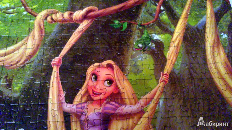 Иллюстрация 12 из 22 для Step Puzzle, 560 элементов, Disney "Рапунцель" (97016) | Лабиринт - игрушки. Источник: Ирина  Ирина