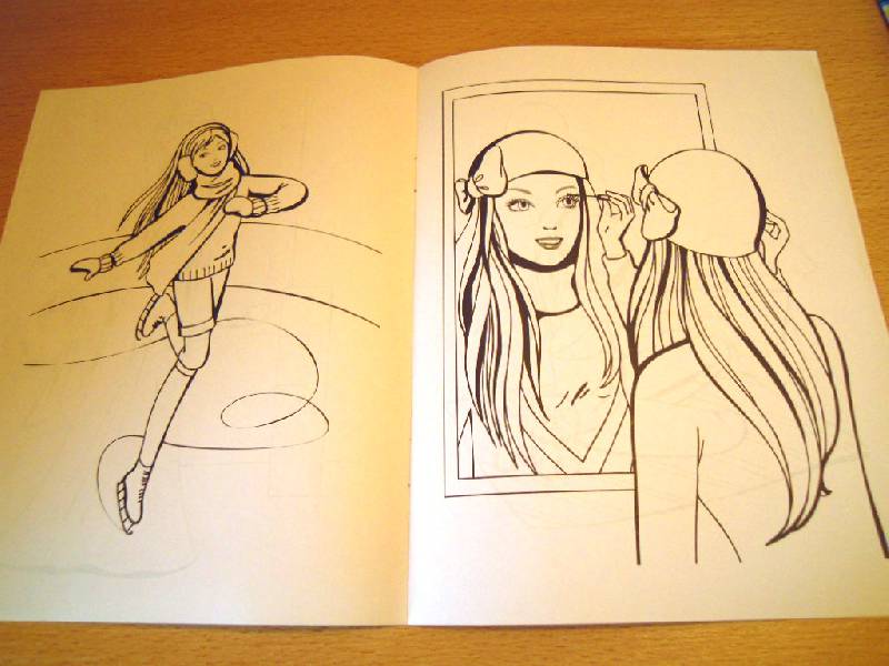 Иллюстрация 10 из 10 для Раскраска для девочек. Выпуск 7 | Лабиринт - книги. Источник: Iwolga