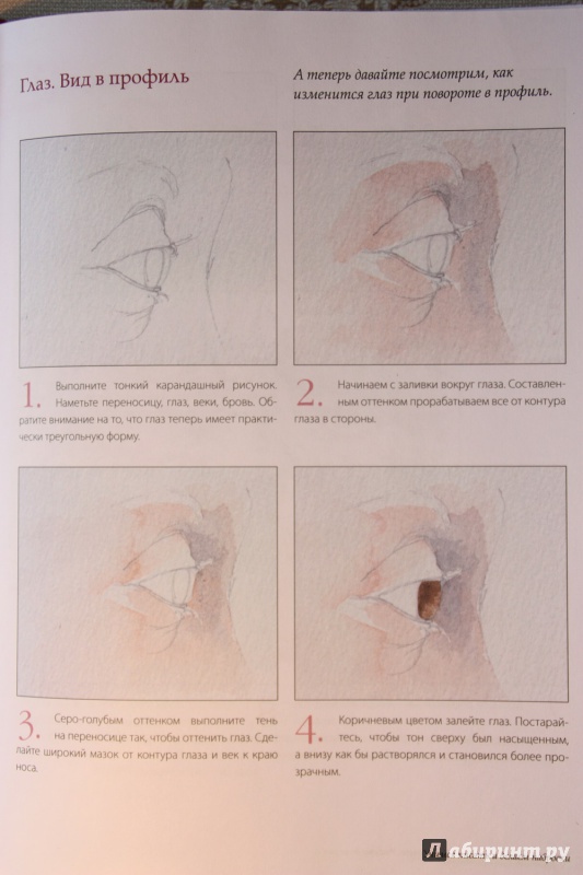 Иллюстрация 15 из 36 для Рисуем портрет. Школа акварели Валерио Либралато - Либралато, Лаптева | Лабиринт - книги. Источник: С  Т