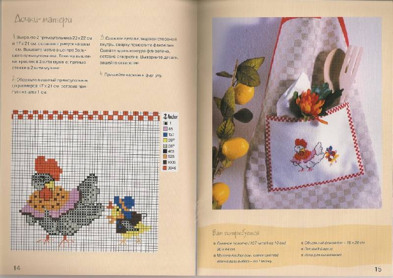 Иллюстрация 22 из 34 для Оформляем кухни. Вышивка. Практическое руководство | Лабиринт - книги. Источник: Юта