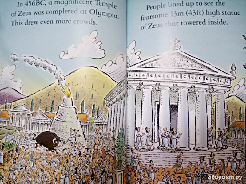 Иллюстрация 16 из 21 для The Story of the Olympics - Minna Lacey | Лабиринт - книги. Источник: Салус