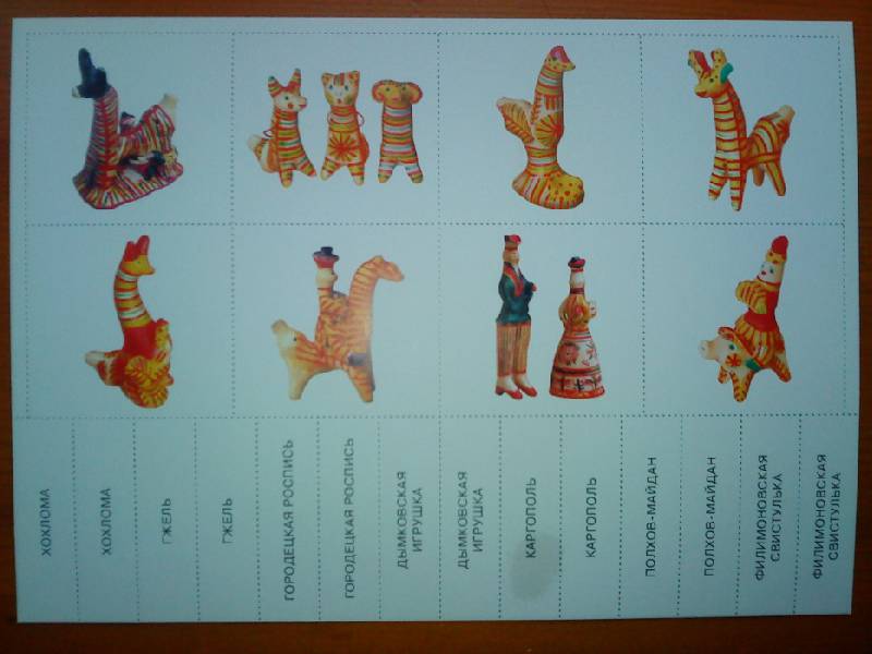 Иллюстрация 8 из 11 для Развивающее лото "Народные промыслы" для детей от 4 лет - Дарья Денисова | Лабиринт - игрушки. Источник: М-и-л-е-н-а