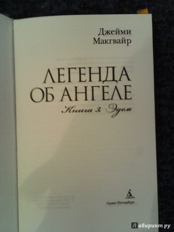 Иллюстрация 21 из 23 для Легенда об ангеле. Книга 3. Эдем - Джейми Макгвайр | Лабиринт - книги. Источник: Кононенко  Катя