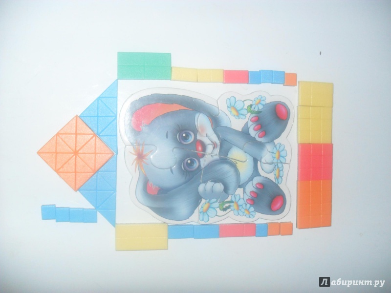 Иллюстрация 4 из 6 для Магнитная мозаика "Паровозик" (01479) | Лабиринт - игрушки. Источник: Караман  Екатерина