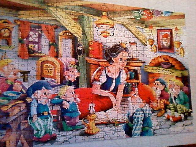 Иллюстрация 2 из 2 для Puzzle-500 "Белоснежка и семь гномов" (В-50031) | Лабиринт - игрушки. Источник: Трофимук  Игорь Николаевич