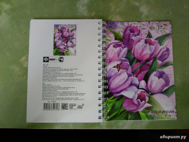 Иллюстрация 8 из 13 для Блокнот "Тюльпаны" (80 листов, А6) (40020) | Лабиринт - канцтовы. Источник: Бойко  Анна