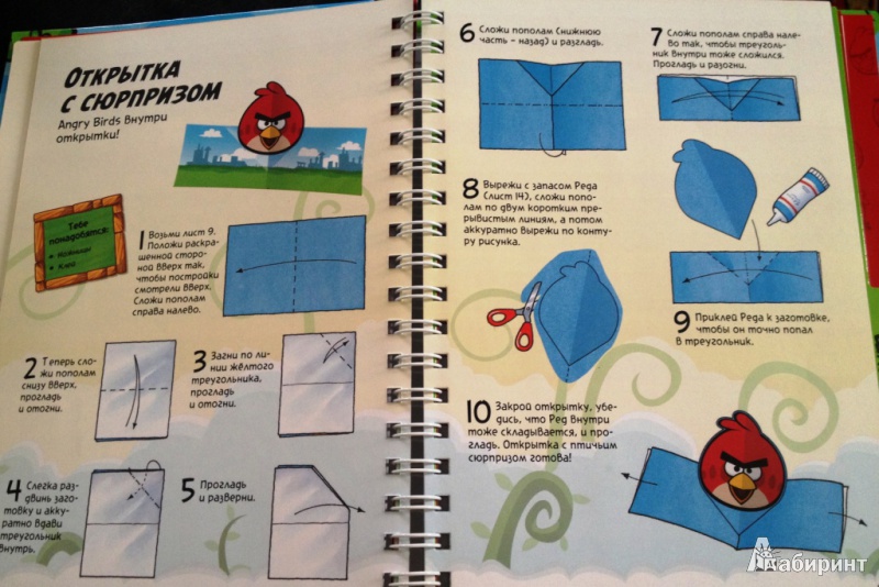 Иллюстрация 2 из 5 для Angry Birds. Игротека. Собирай! Играй! | Лабиринт - книги. Источник: Лукина  Татьяна Викторовна