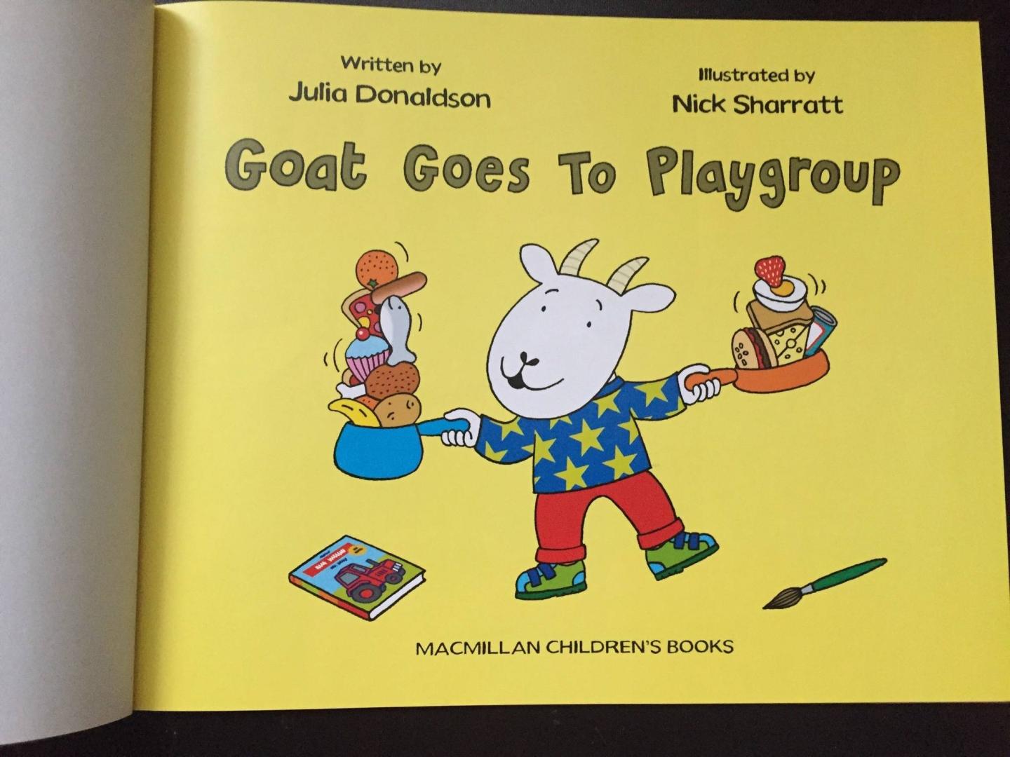 Иллюстрация 18 из 39 для Goat Goes to Playgroup - Julia Donaldson | Лабиринт - книги. Источник: ivabel