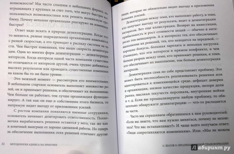 Иллюстрация 40 из 43 для Методология Адизеса. Реальный опыт внедрения - Адизес, Бурда, Быстрин, Капуста | Лабиринт - книги. Источник: latov