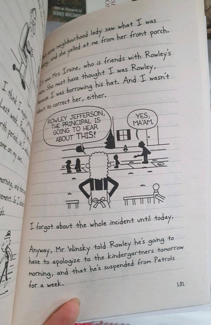 Иллюстрация 9 из 12 для Diary of a Wimpy Kid - Jeff Kinney | Лабиринт - книги. Источник: Анжелика