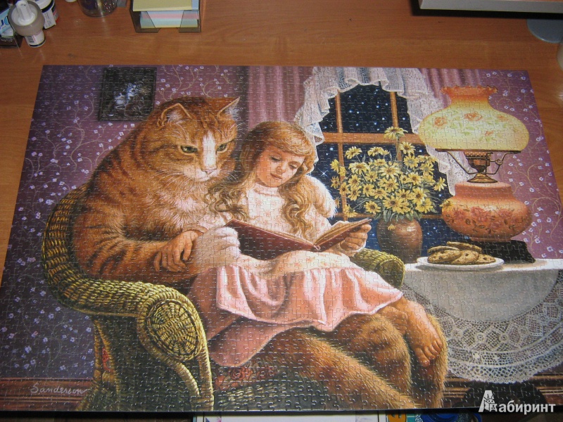 Иллюстрация 12 из 16 для Puzzle-1500 "Дом там, где кошка" (C-150960) | Лабиринт - игрушки. Источник: Мартемьянова  Елена Юрьевна