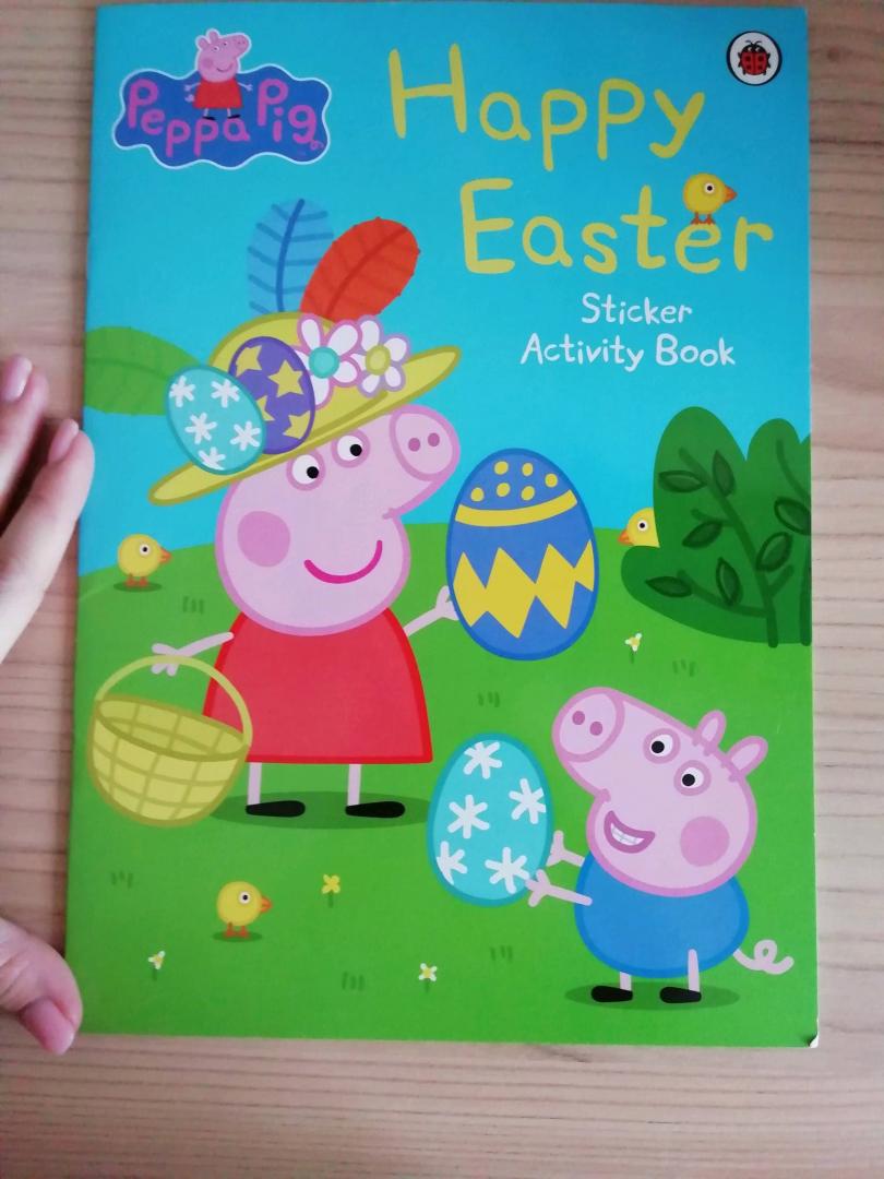 Иллюстрация 21 из 21 для Peppa Pig. Happy Easter (Sticker Activity book) | Лабиринт - книги. Источник: dinarashb