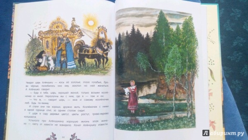 Иллюстрация 24 из 62 для Русские сказки. Рисунки Ю.Васнецова | Лабиринт - книги. Источник: сазонова татьяна